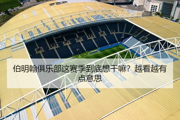 伯明翰俱乐部这赛季到底想干嘛？越看越有点意思